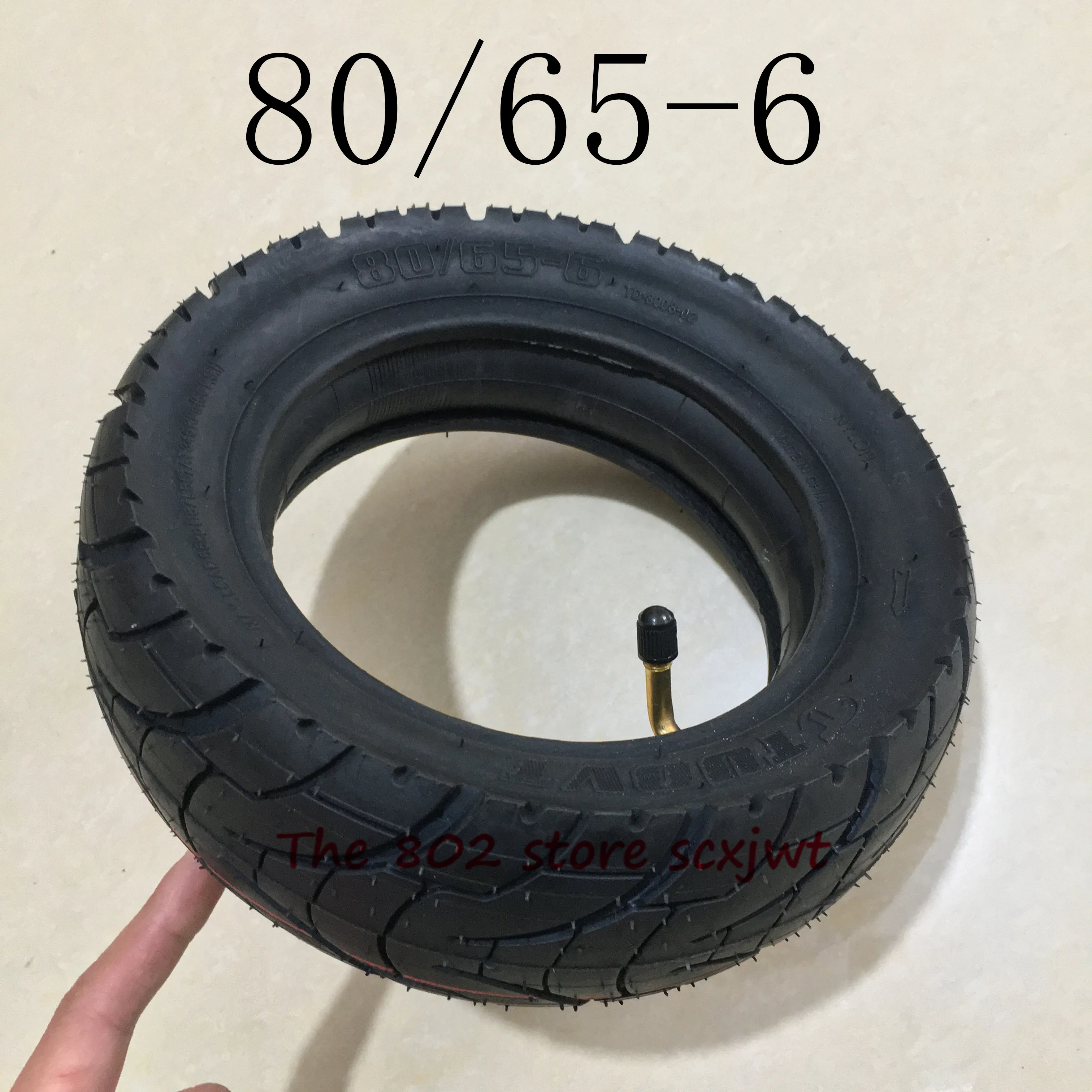 

Super 80/65-6 Inner Outer Tire 10x3.0-6 TyreElectric Scooter Inflatable Road Tires E-Bike