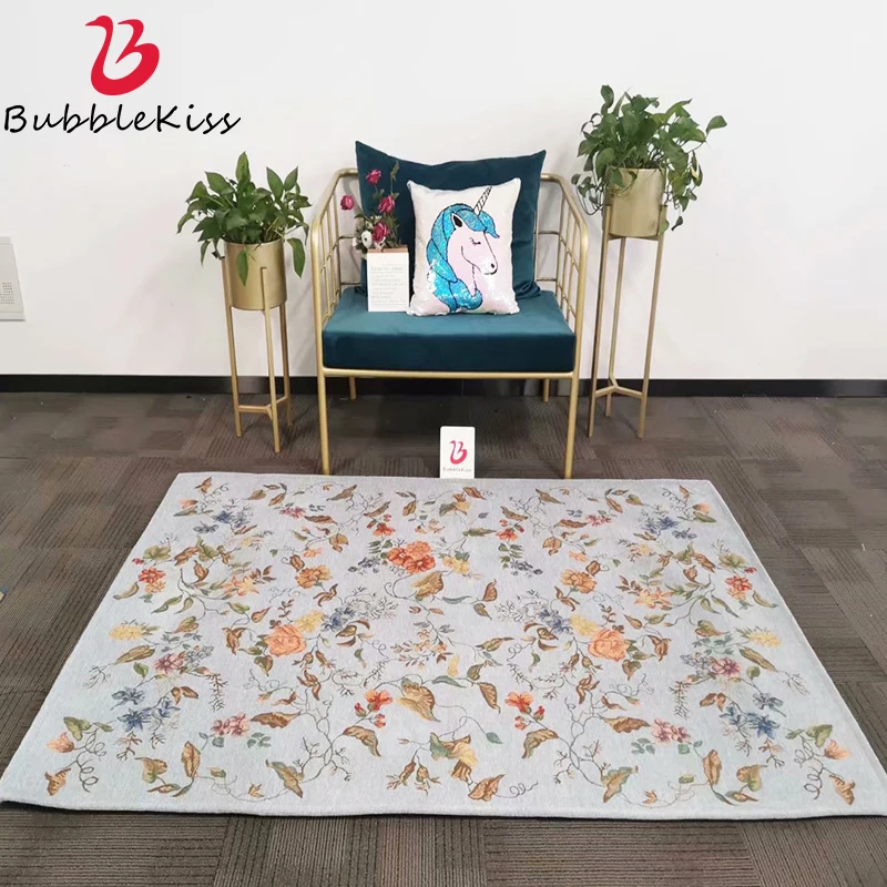 Современные пасторальные мягкие большие коврики для гостиной Romm спальни дома