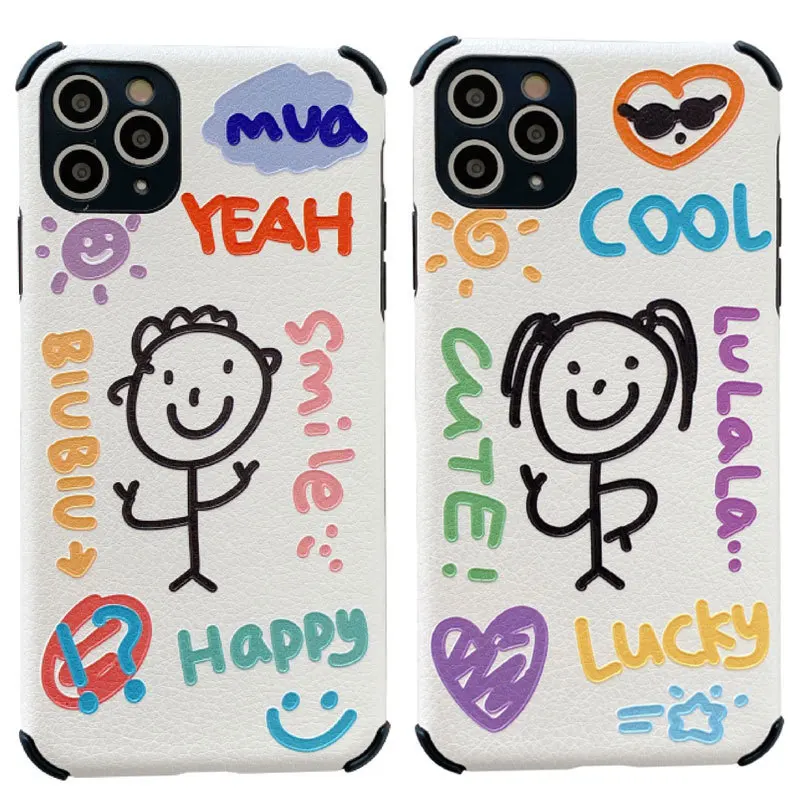 Мягкий чехол из ТПУ для iphone 8 Plus милый мультяшный противоударный с защитой от пыли