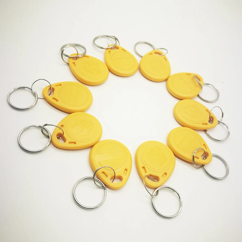 10 шт. TK4100 только для чтения 125 кГц RFID ID карты брелки ключей контроль доступа метка