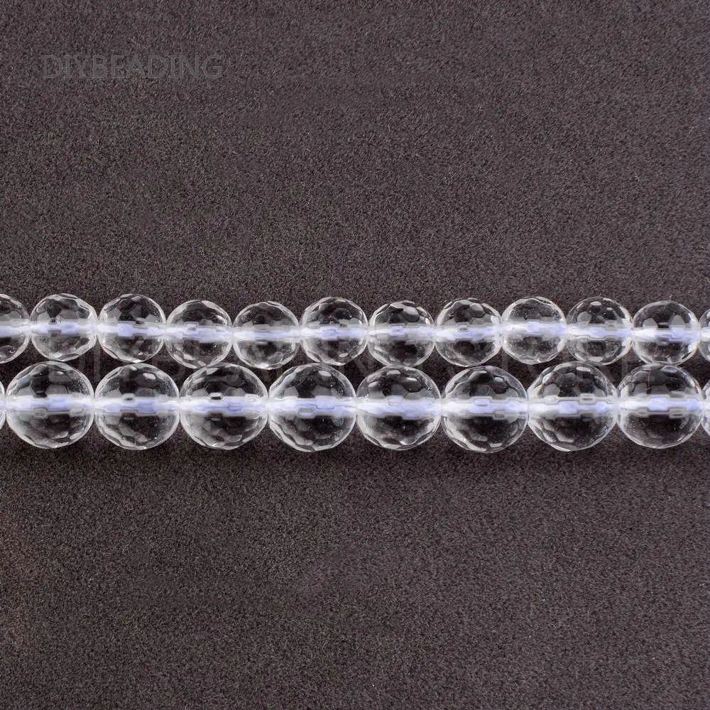 

Круглые Бусины Из изготовление браслета ожерелья граненых драгоценных камней и кристаллов, 6, 8, 10 мм