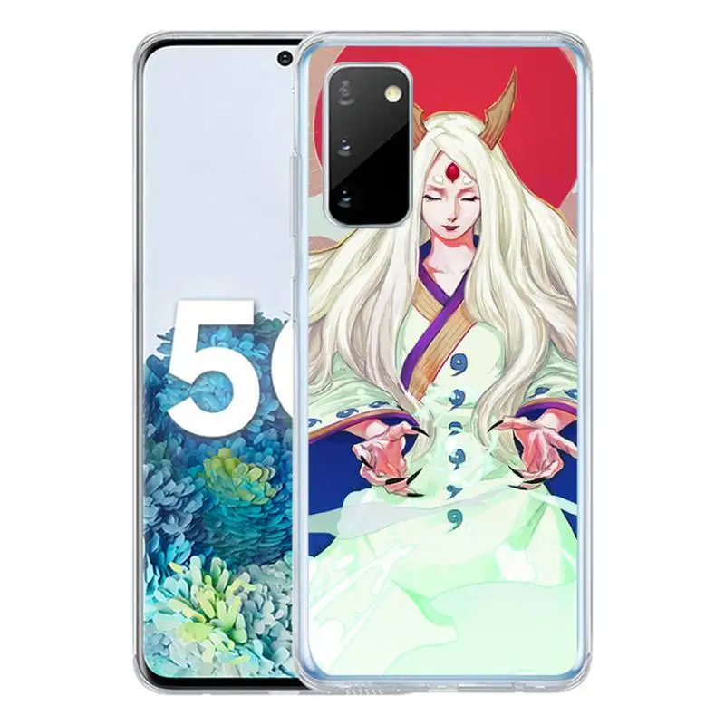 

Naruto Female Ninja Phone Case For Samsung S10 S10lite 2019 S9 S9plus S8 S7 Transparent Cases