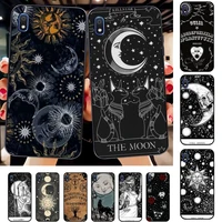witches moon tarot mystery totem phone case for samsung a51 01 50 71 21s 70 31 40 30 10 20 s e 11 91 a7 a8 2018