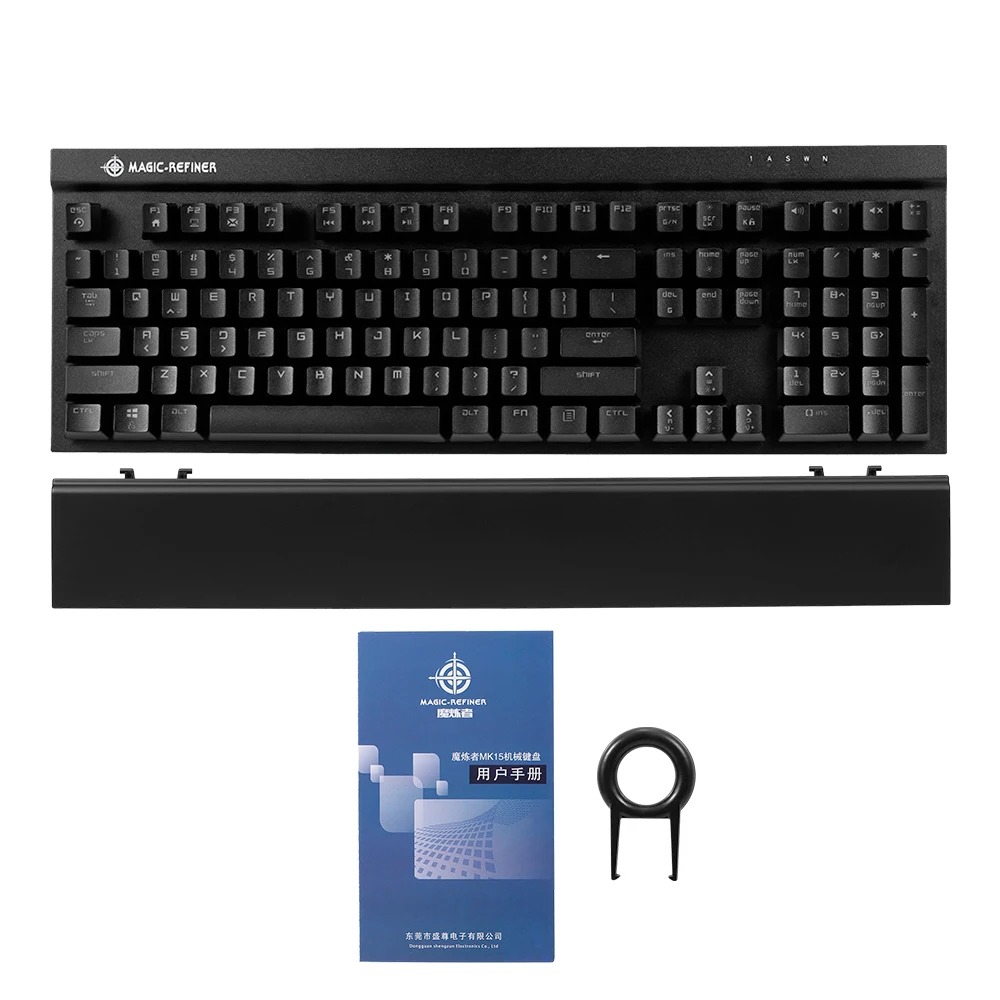 Игровая механическая клавиатура Magic Refiner MK15 108 клавиш N клавиша переворотная