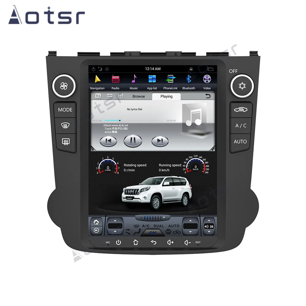 PX6 car Radio Carplay Android 9.0 4G-64G Tesla Style Screen For Honda CRV 2006-2011 Car Dashboard Multimedia Head Unit Stereo | Автомобили