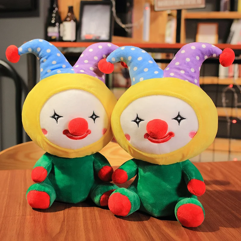

Plush Toys Doll Cute Game Horror Clown Plush Soft Stuffed Animals Toys for Kids Children Christmas Gift