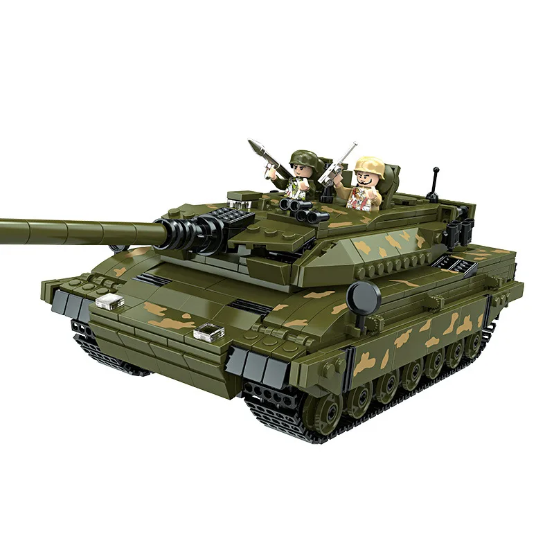 

Small particles assembled military building block toys compatible with Lego Boy organization model