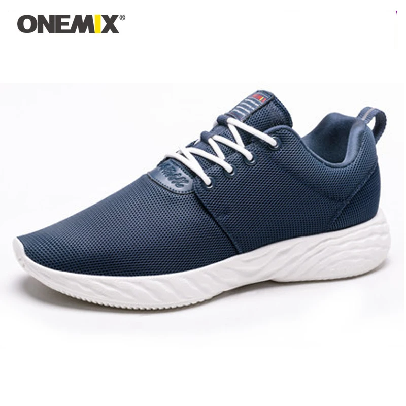 ONEMIX Breathable Mesh Running Shoes For Men Sports Walking Sneakers Classic Lightweight Sport Jogging Zapatillas Hombre | Спорт и