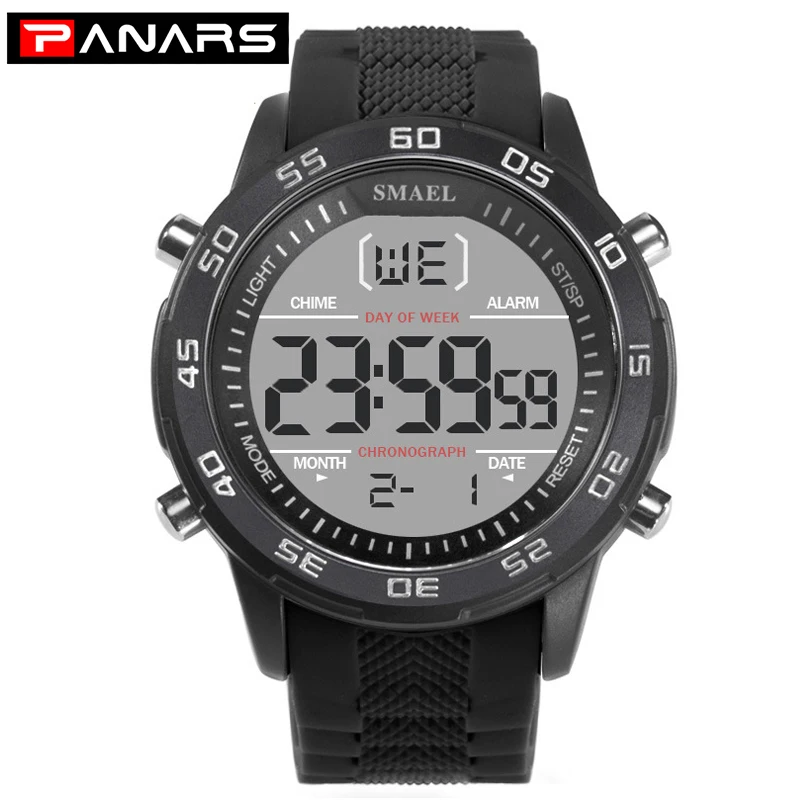 LED Digital Watch For Men Waterproof Army Luxury Brand Sports Watches Mens Fashion Casual Chronograph Electronic Military Clock