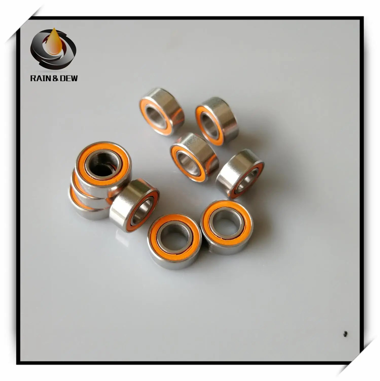 2 шт. 5x10x4 мм Антикоррозийные шарикоподшипники SMR105 2OS 2RS ABEC7 гибридная керамическая