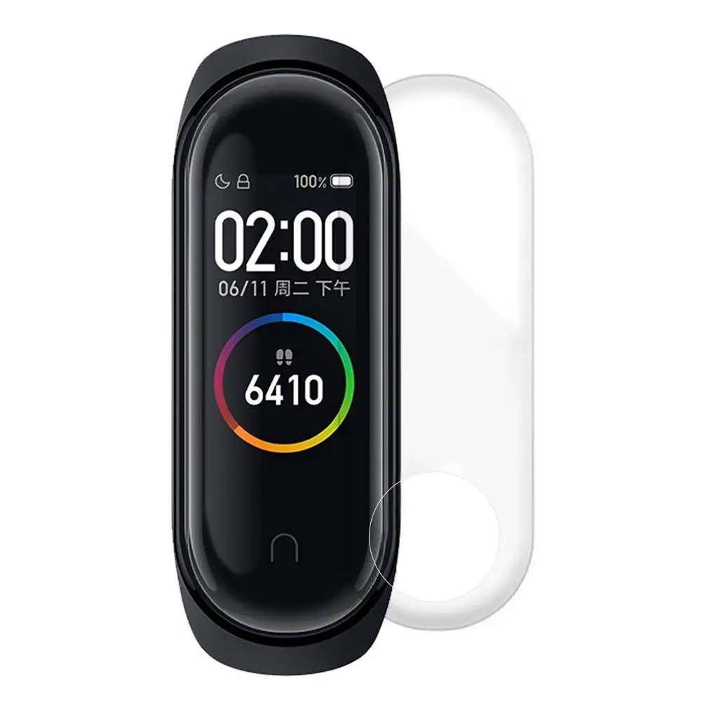 5 шт. для Xiaomi Mi Band 4 экран пористая защитная пленка TPU Ультра прозрачная
