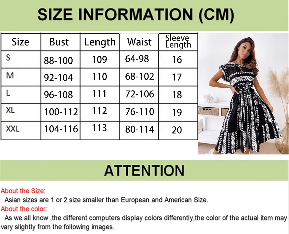 

Short Sleeve Printed Dress