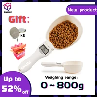 pet food scale electronic measuring tool the new dog cat feeding bowl measuring spoon kitchen scale digital display 250ml