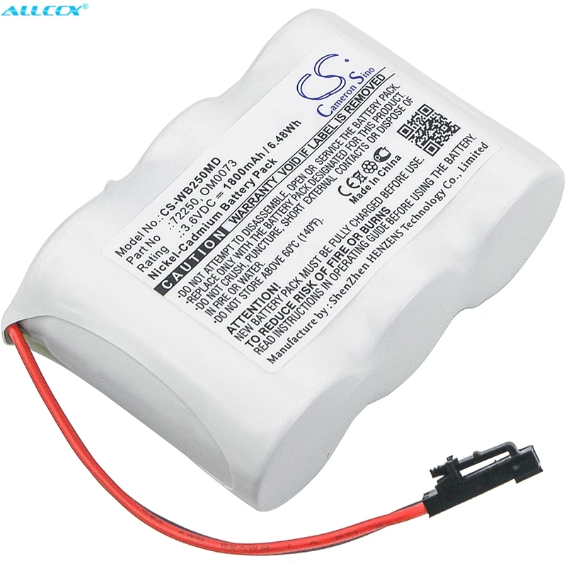 Cameron Sino 1800mAh аккумулятор 72250 OM0073 для Welch Allyn Lumi View офтальмоскоп монитор