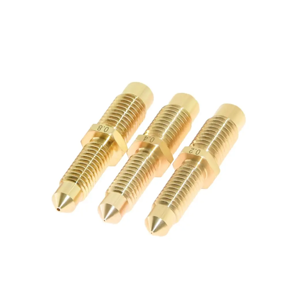 10 шт. V6 латунная интегрированная насадка для горла экструдер печатающая головка