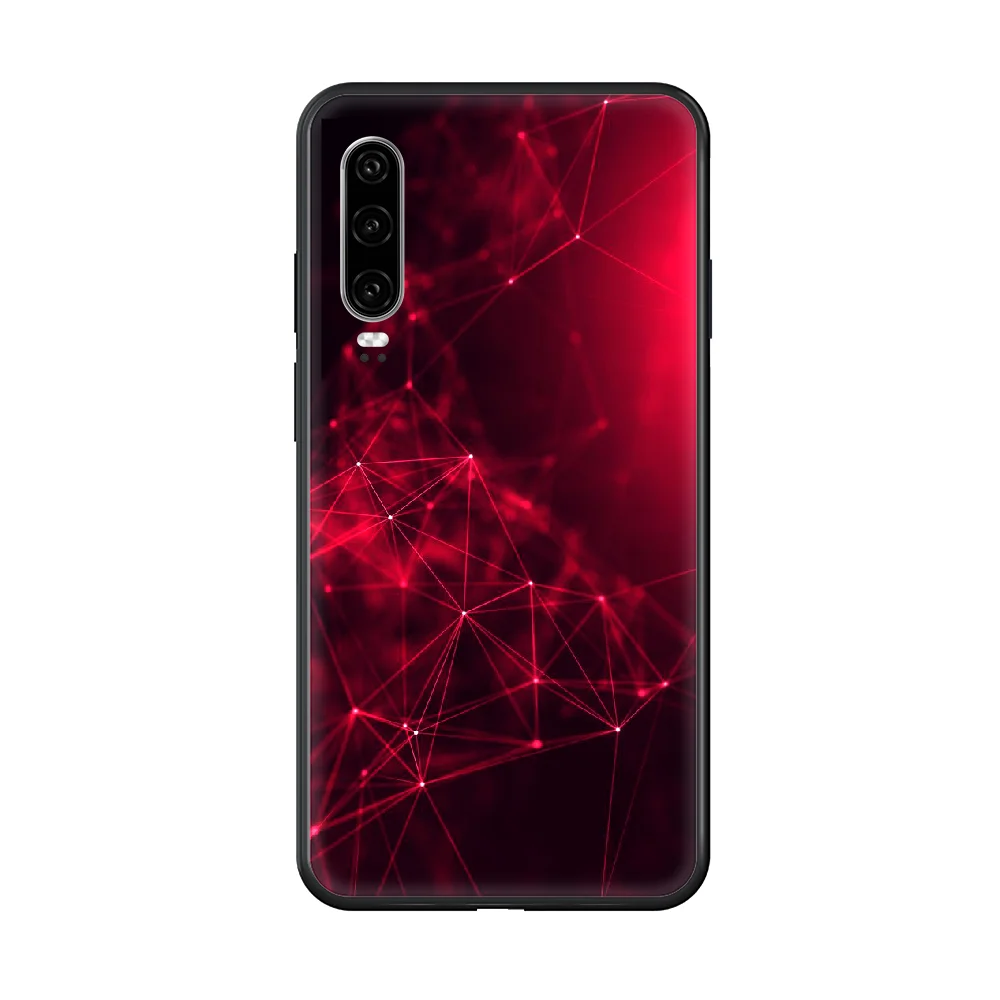 

Keycaps Pretty Pc Phone Case For Huawei P 30 10 20 40 Lite Smart Z Pro 2019 Black Back Art Funda Painting