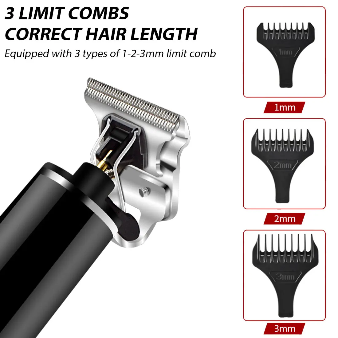 Электрическая машинка для стрижки волос с ЖК дисплеем Дисплей Парикмахерская