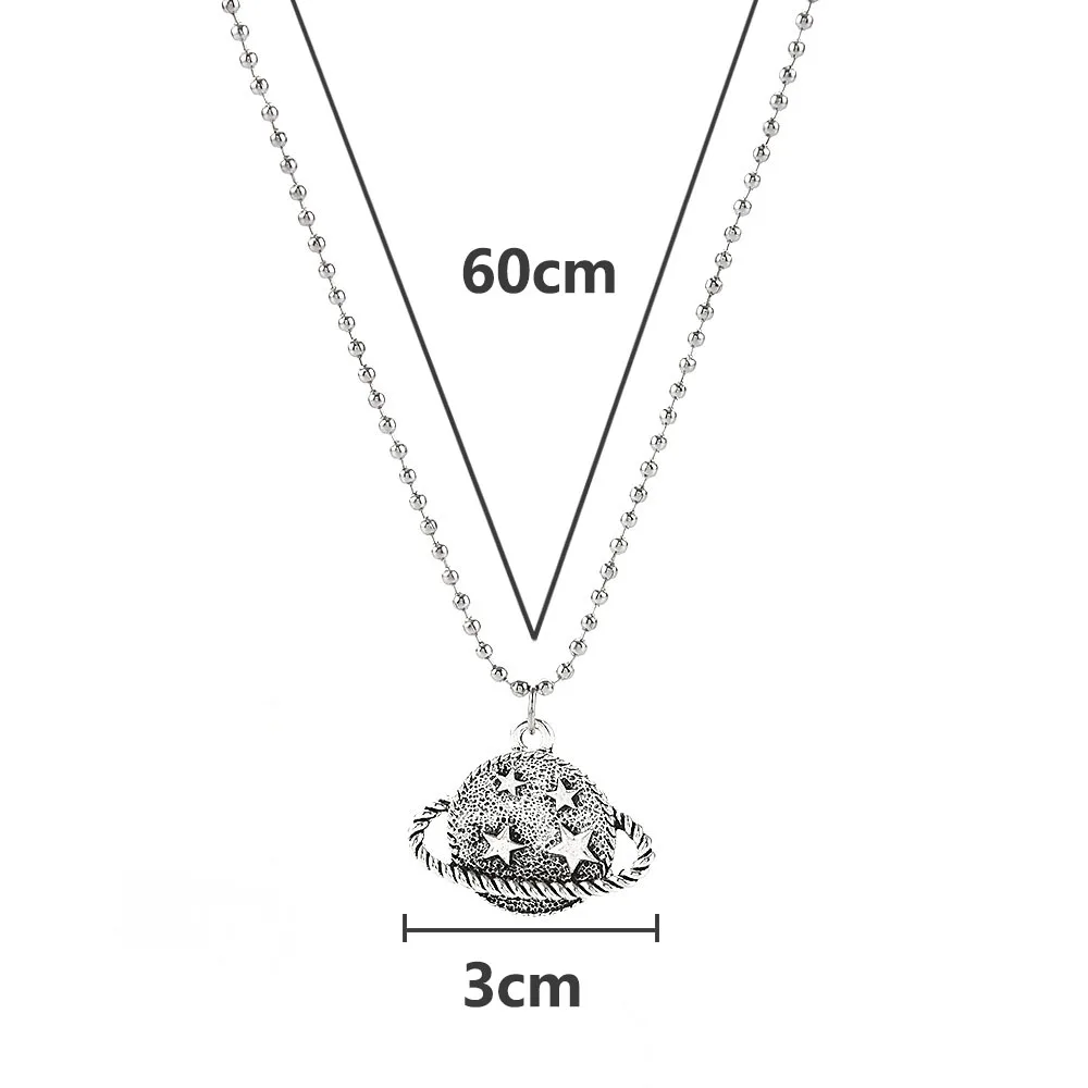 

Rould Moon Star Pendant Necklace Women Men Blue Sky White Cloud Chain Necklace Fashion Jewelry Gifts for Girl Jewelry