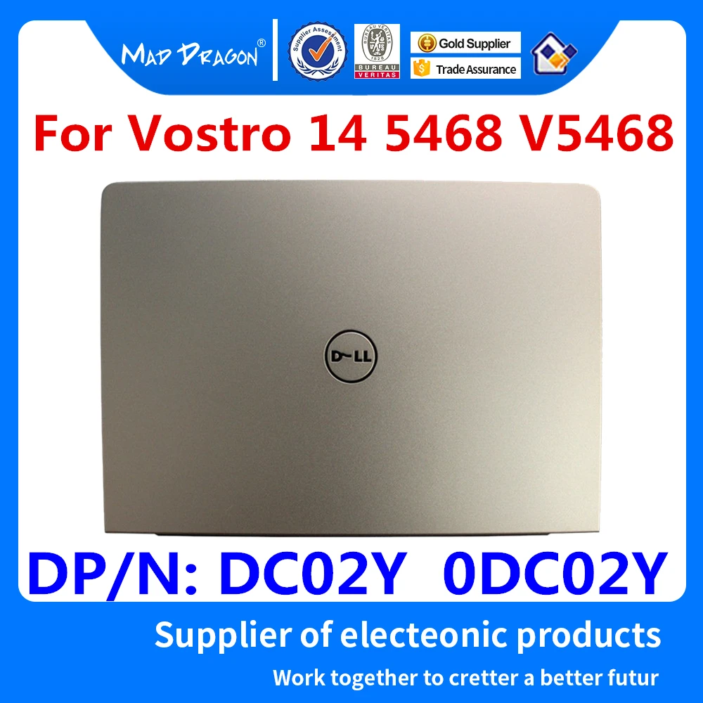 Новинка оригинальная задняя крышка ЖК дисплея ноутбука верхняя экрана золотая