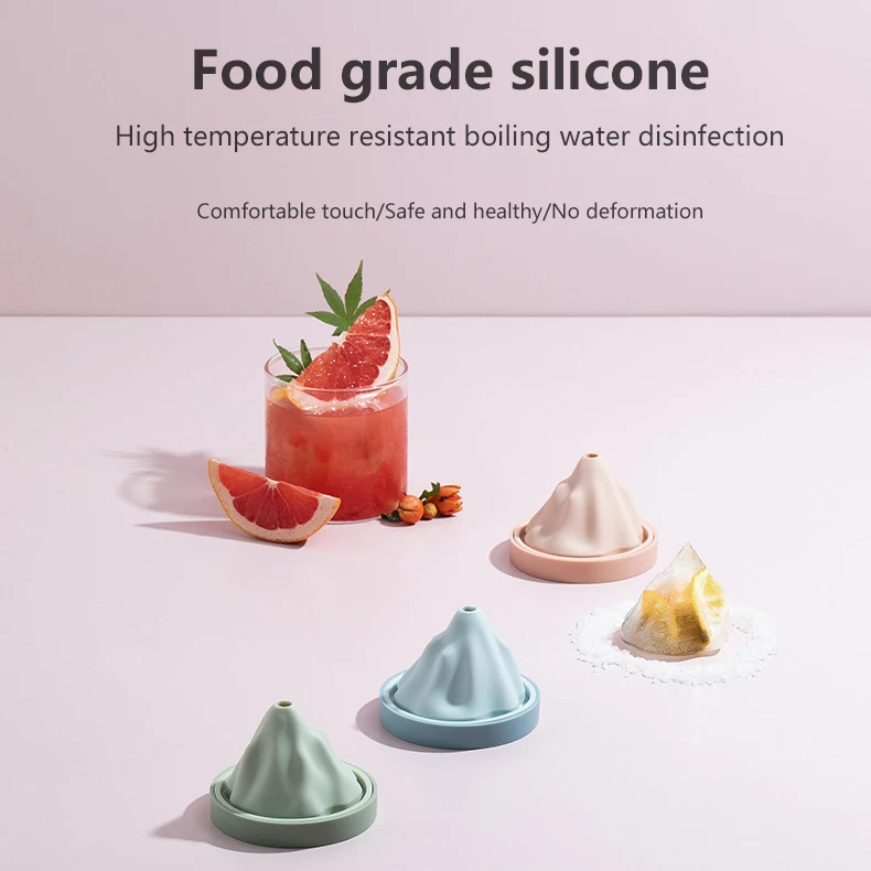 Лоток для льда 3D Снежная гора силиконовая форма сделай сам приготовления Хо