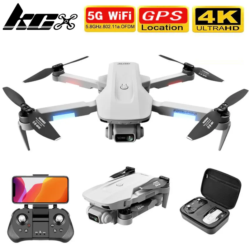 

KCX 4D-F8 Camera Drones 4K GPS Professional 5G WiFi FPV 2Km Image Transmission Brushless RC Quadcopter Dron with Dual Camera
