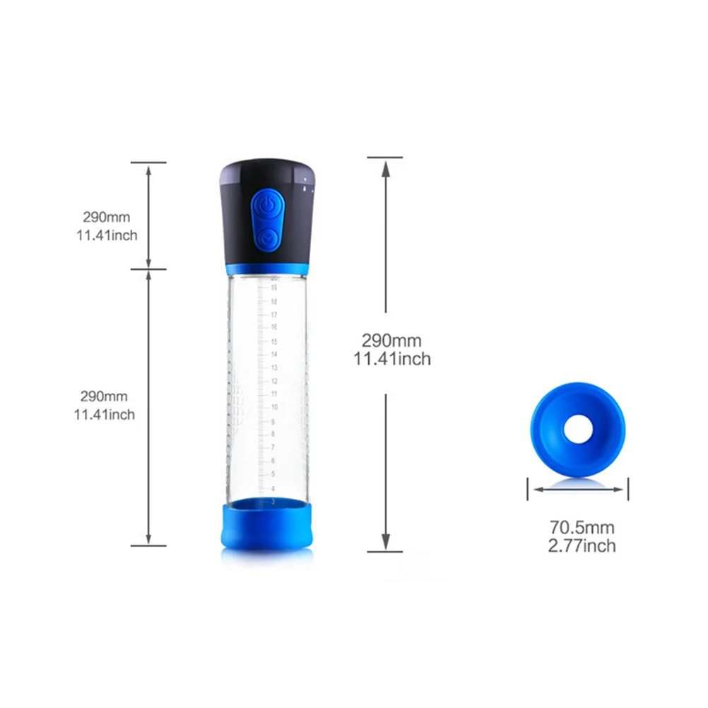 Электрический насос для пениса увеличения автоматическое вакуумное увеличение