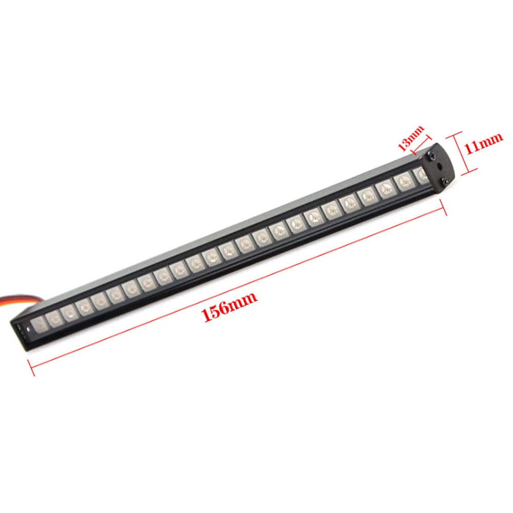 

1pc Climbing Model Car Colorful Roof Light 24led Suitable for Trx4 Scx10 90046