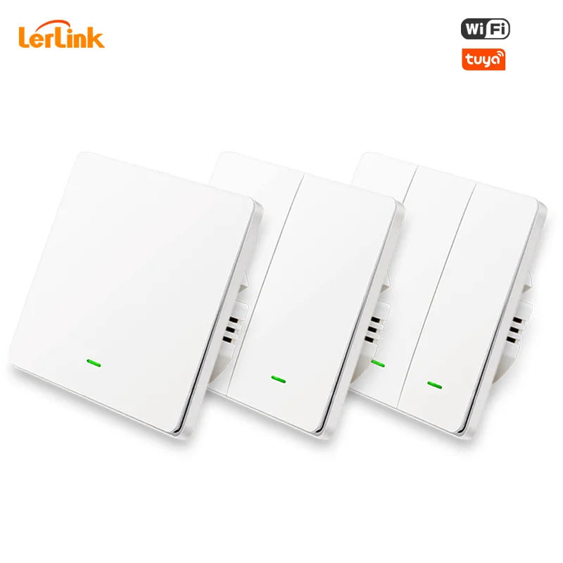 Умный настенный светильник Wi Fi кнопка управления 1/2/3 Gang Tuya 86 беспроводная панель