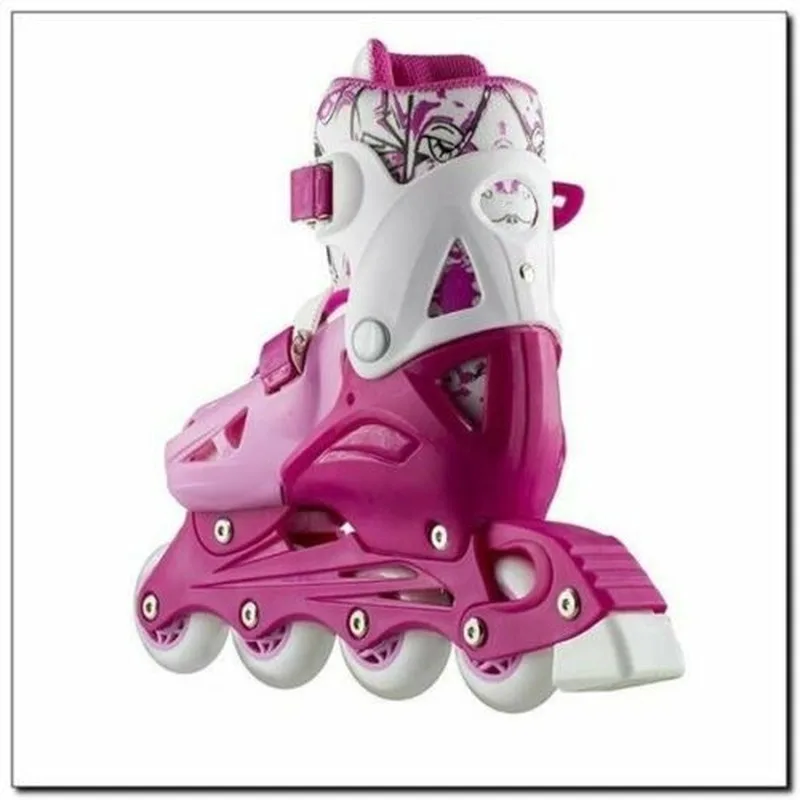 

Skateboard Children's Shoes Roller Skates Skates Buckle Design Single Row Skates Size M (35-38)