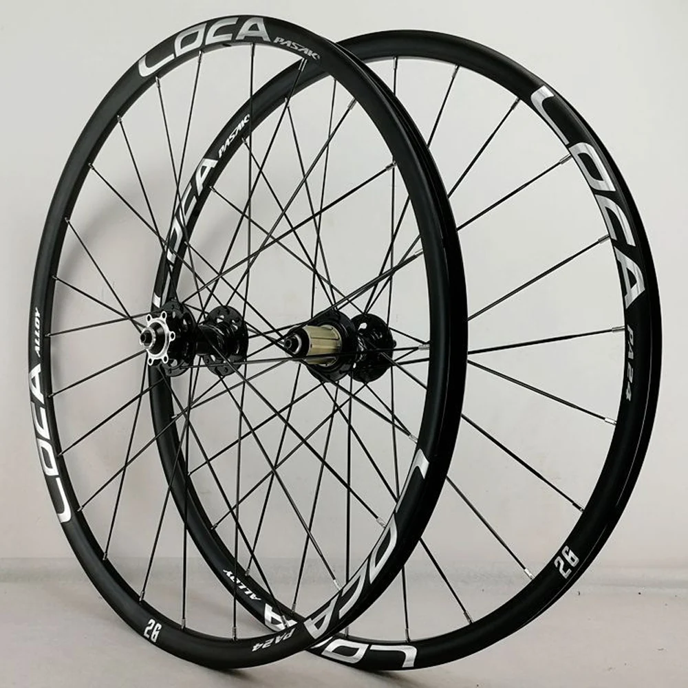 Велосипедная колесная пара MTB 29 27 5 26er дисковый тормоз 6 болтов 24 Отверстия плоская