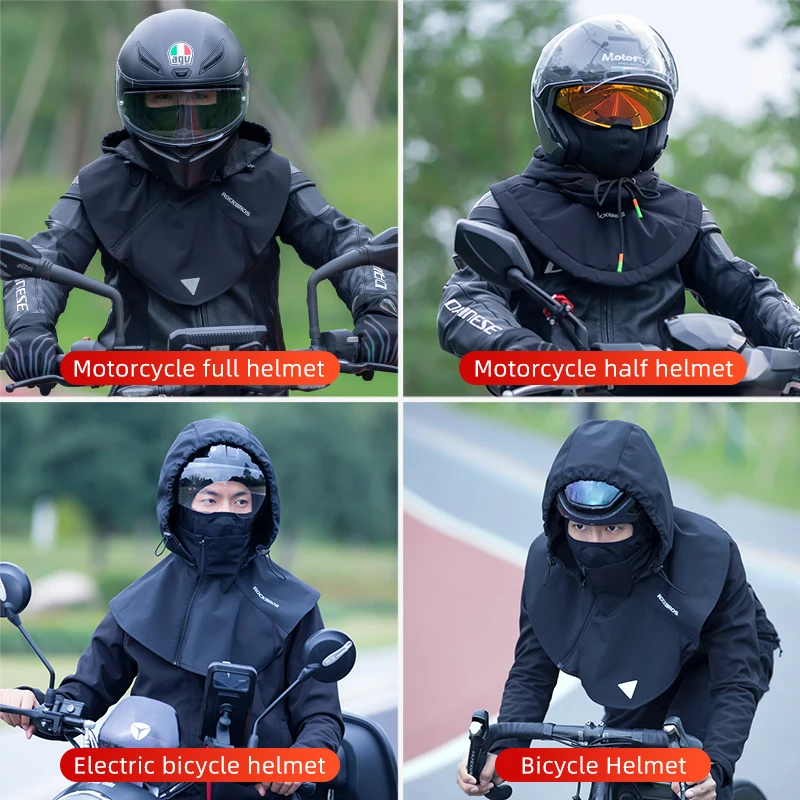 ROCKBROS зимняя велосипедная маска Спортивная для бега лыжного спорта ветрозащитная