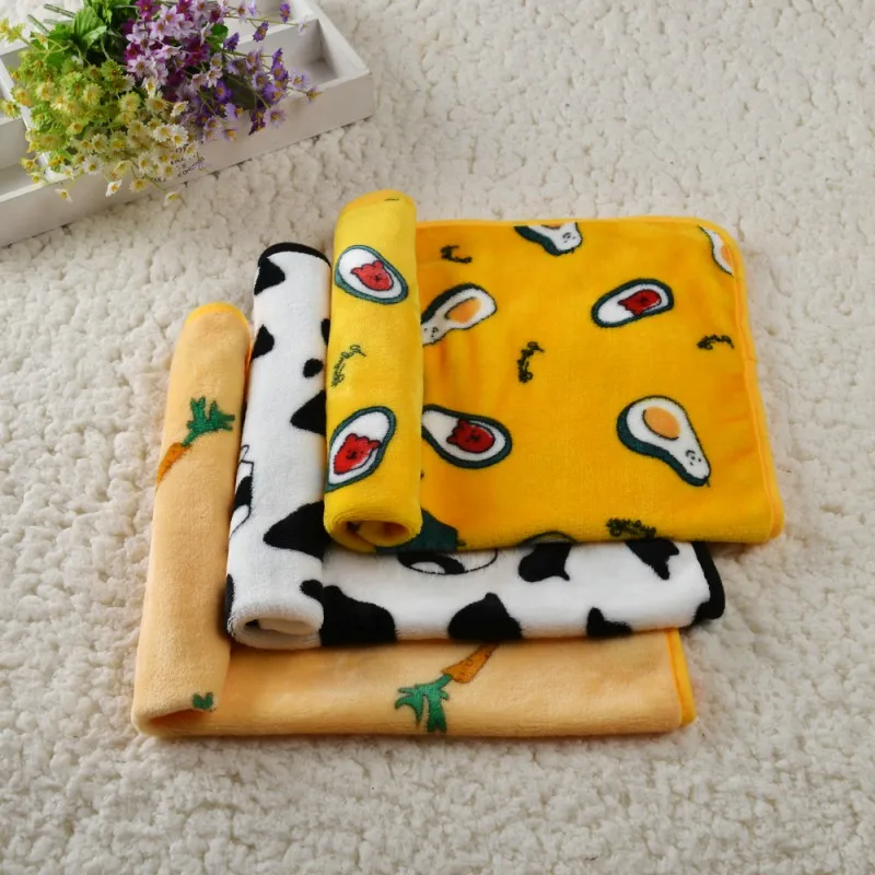 

Cat Dog Warm Universal Anti-skid Blanket Four Seasons Thick Coral Fleece Kennel Pet Mats Blanket Hot Sell