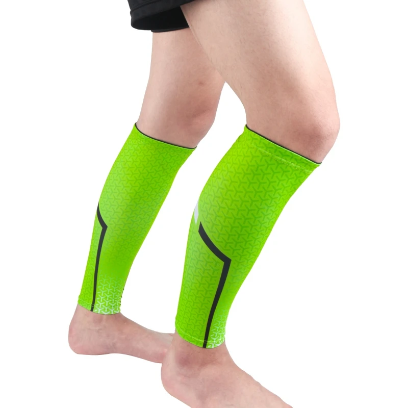

1 PCS Calf Leg Compression Sleeve Elastic Shin Guard Protector Running Football Cycling Leg Warmers