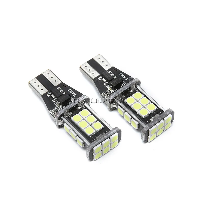 2 шт. супер яркий T15 W16W 921 45 SMD светодиодный 4014 Авто Canbus обратный свет лампы заднего хода задний фонарь