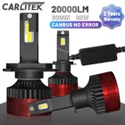 Автомобильные светодиодные лампы Canbus F5 F5C Plus, Лампы Canbus H1 H4 H7 H8 H9 H11, 9012 HB3 9005 HB4 9006, 6000K Turbo PTF