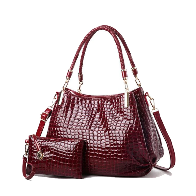 21 клуб Новый средний большой емкости Повседневная Аллигатор дамы составные