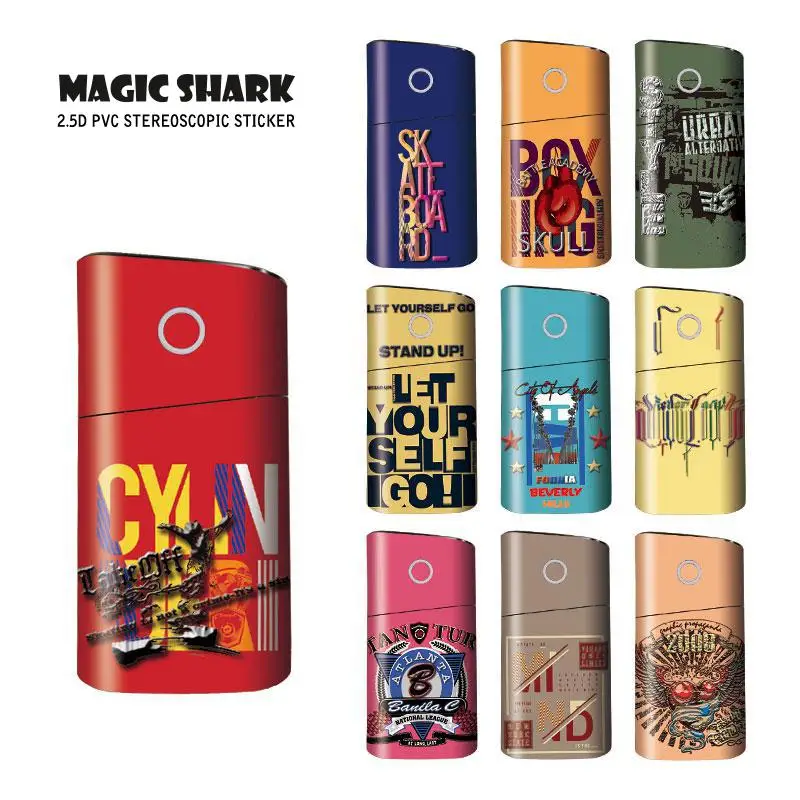 Новая стерео пленка Magic Shark s для Glo аксессуар электронной сигареты защитный чехол