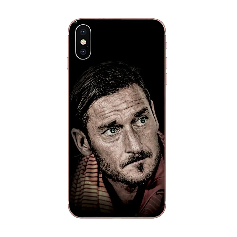Soft TPU Stylish Case Francesco Totti For Huawei Honor 4C 5A 5C 5X 6 6A 6X 7 7A 7C 7X 8 8C 8S 9 10 10i 20 20i Lite Pro | Мобильные