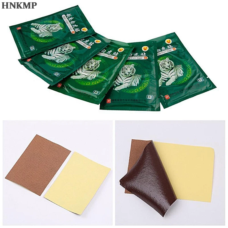 

40pcs Vietnam White Tiger Balm Patch Meridians Plaster Lumbar Pain Relief Back/Neck Muscular Pain relieving Health Care