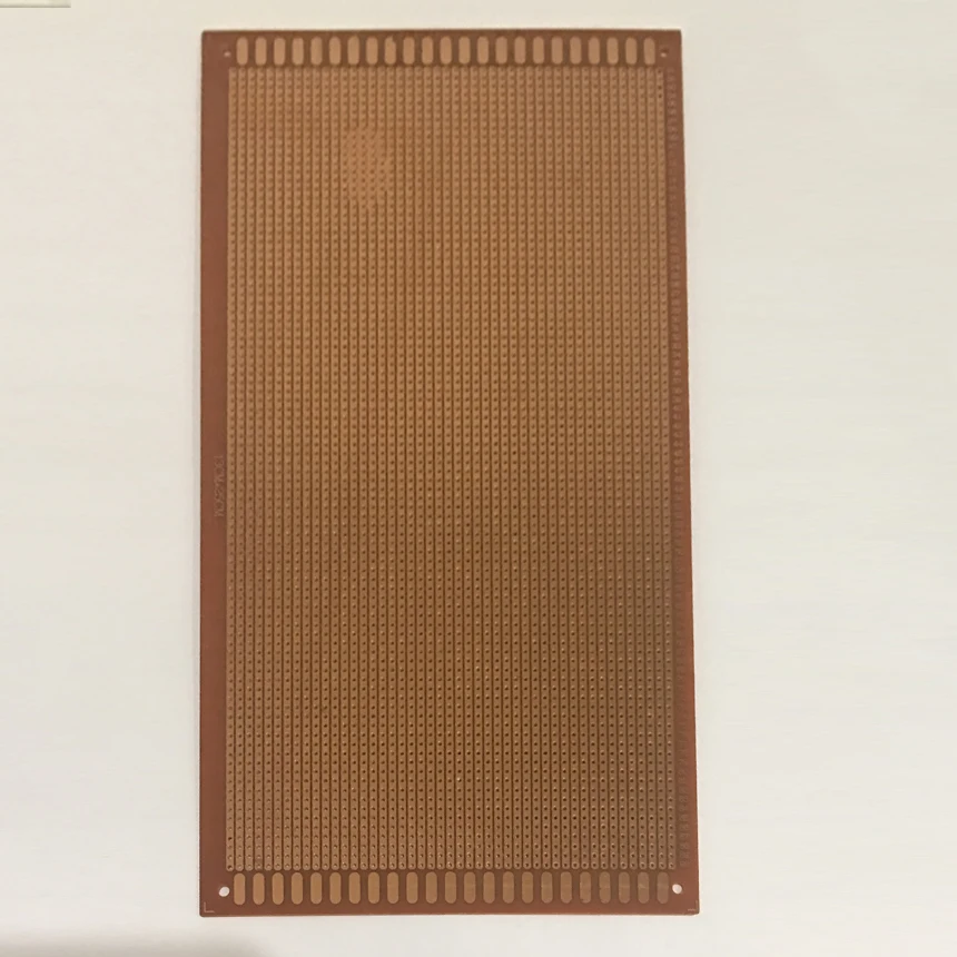 13*25 см 13x25 см 1,5 мм непрерывное отверстие Baklite один медный одетый DIY Прототип HB бумага тест-схема печатная плата универсальная плата