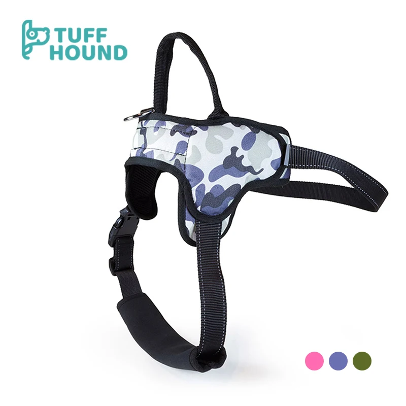 Камуфляжный жилет для собак TUFF HOUND взрывозащищенный с защитой от пятки прогулок