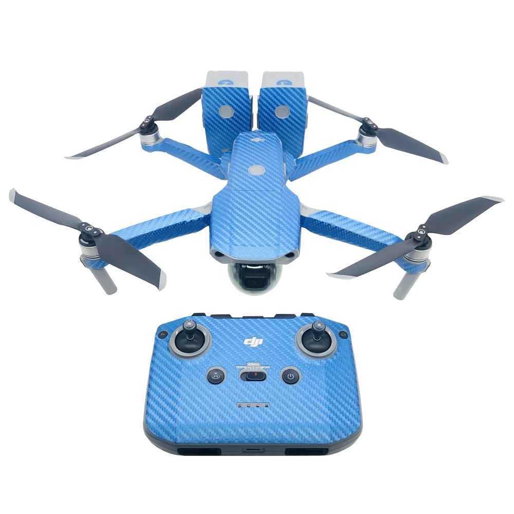 Стикер из углеродного волокна s стикер для DJI Mavic Air 2 Drone Защитная пленка тела +