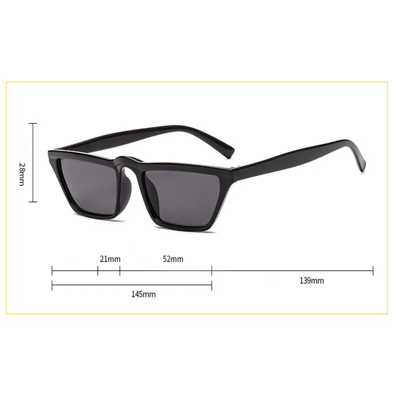 

Small Square Frame Vintage Sunglasses Women Shades for Men Personality Design Party Traveling Eyewear UV400 Gafas De Sol Hombre