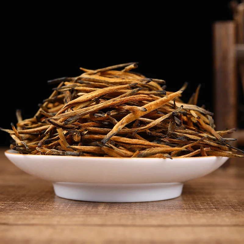 

2021 Yunnan Tea Black Dian Hong Jin Ya Golden Monkey Tea Black Natural Tea