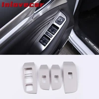 for haval f7 f7x 2018 2019 car window switch panel trims stainless decorative interior parts frame mouldings auto accessories