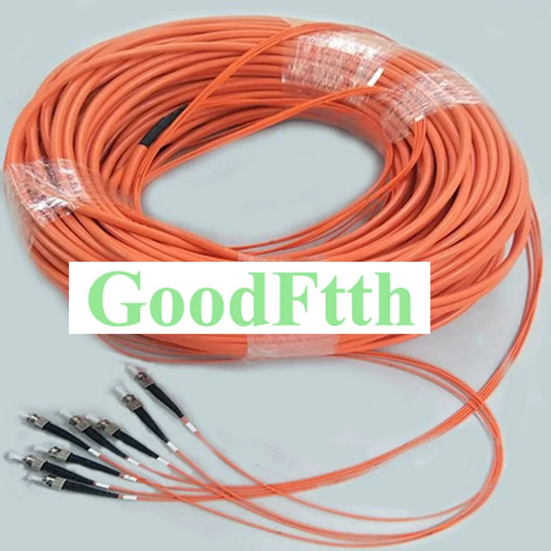 Патч корд Patchcord FC мультимодовый 62 5/125 OM1 4 ядра багажник пробоя 2 0 мм GoodFtth 20 50