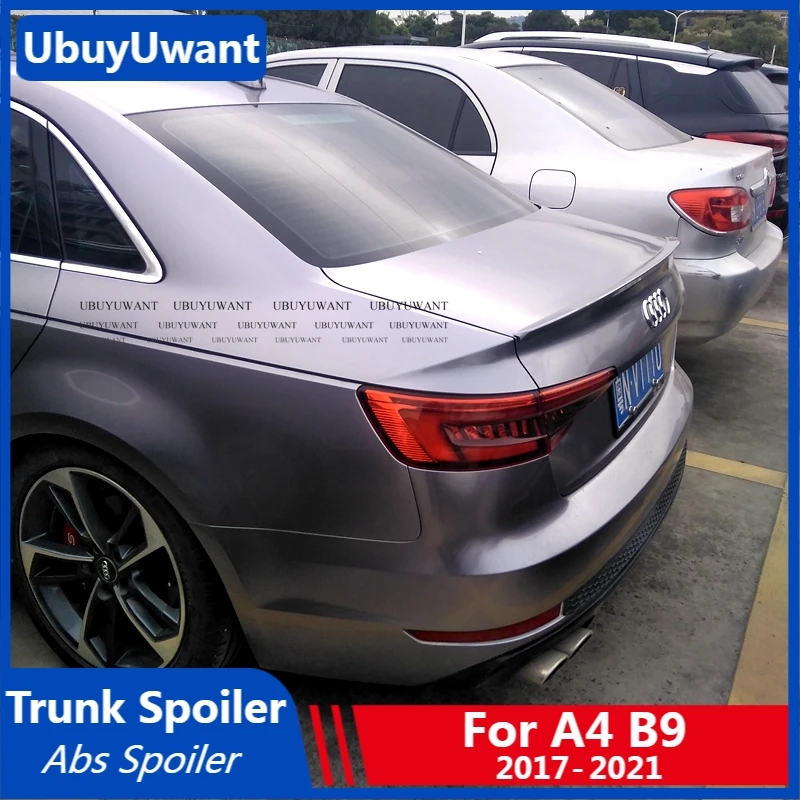 Задний спойлер для Audi A4 B9 2017 2018 2019 2020 2021 | Автомобили и мотоциклы