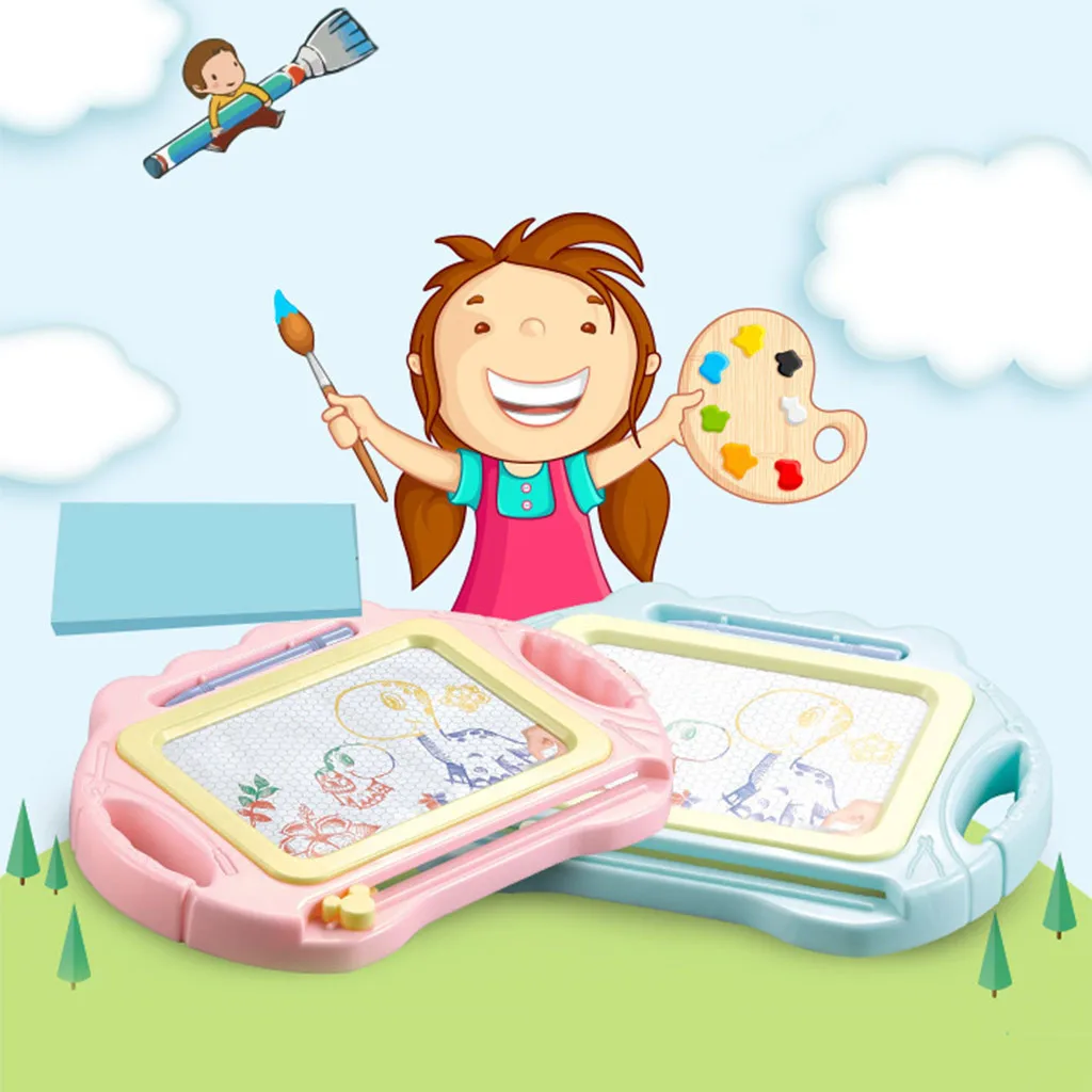 Магнитная доска для рисования детские игрушки с граффити детей стираемая T806|Юный