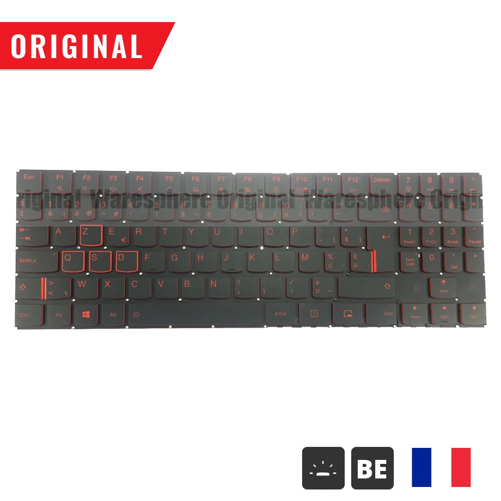 Новая Оригинальная Французская клавиатура с подсветкой BE FR для lenovo Legion Y520 R720 15IKB