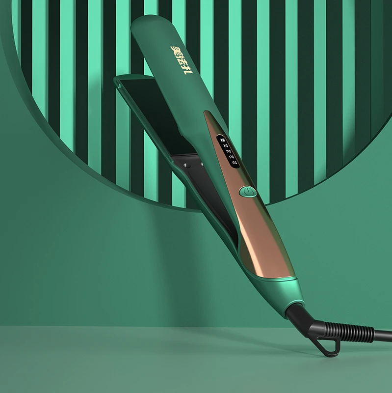 

Hair Clip Creative Ceramic Glaze Panel Bangs Perm Board Straight Clip Comb Curly Hair / Straight Hair Anion Two-piece Set